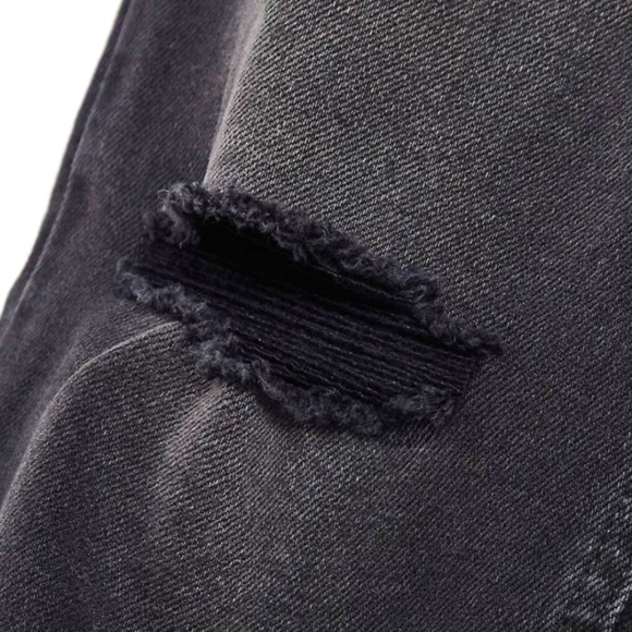 We the Free by Free People Zuri Mom jeans in washed black - Picture 3 of 4